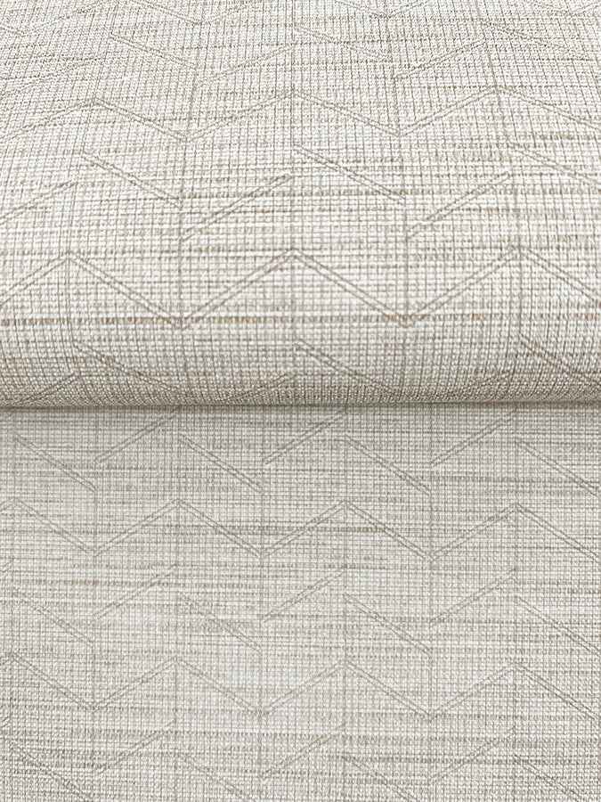 Magnitude Light Grey Chevron Wallpaper - York Wallcoverings - 4178-4443 - York Wallcoverings Wallpaper