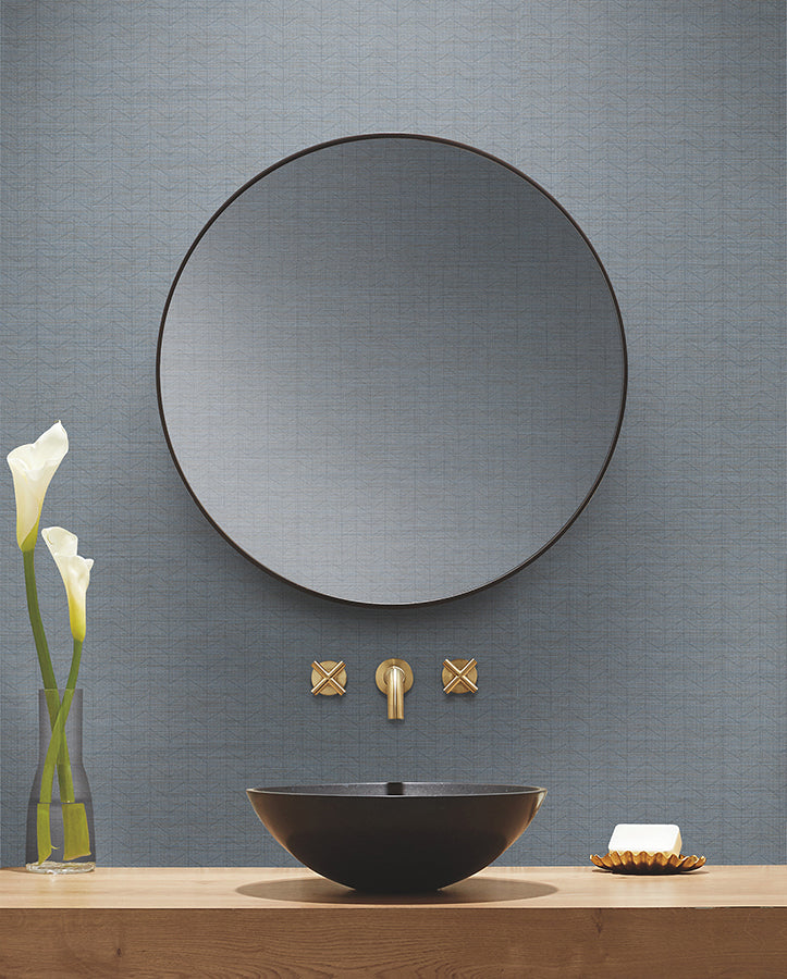 magnitude-light-blue-chevron-wallpaper-york-wallcoverings-4178-4444 - York Wallpaper Wallpaper