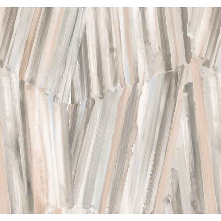 Masterwork Champagne Brushstrokes Wallpaper - York Wallcoverings - 4178-4453 - York Wallcoverings Wallpaper