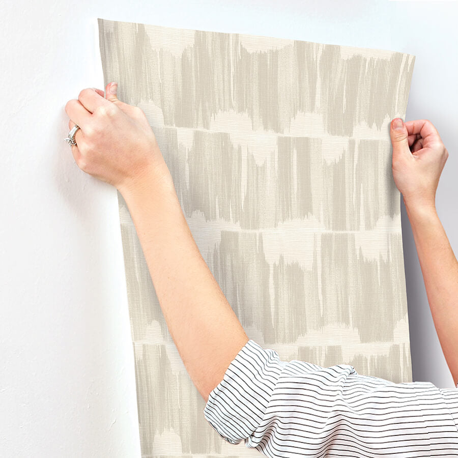 serendipity-beige-shibori-wallpaper-york-wallcoverings-4172-24345 - York Wallcoverings Wallpaper