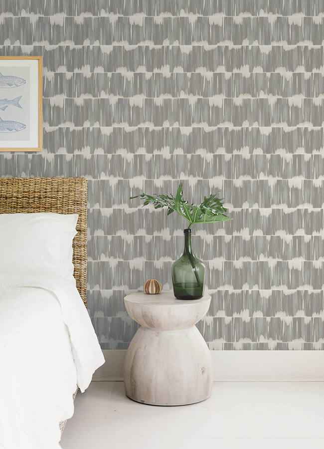 Serendipity Blue Shibori Wallpaper - York Wallcoverings - 4172-24346