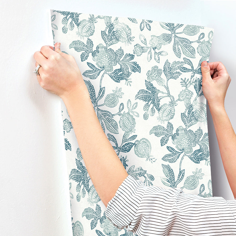 beach-rose-teal-floral-fruits-wallpaper-york-wallcoverings-4172-27494