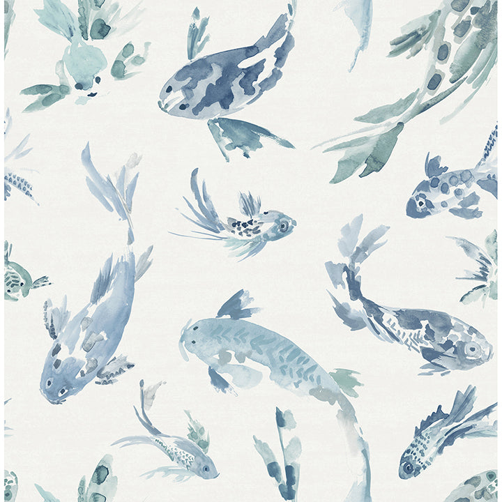 koi-blue-fish-wallpaper-york-wallcoverings-4172-27500