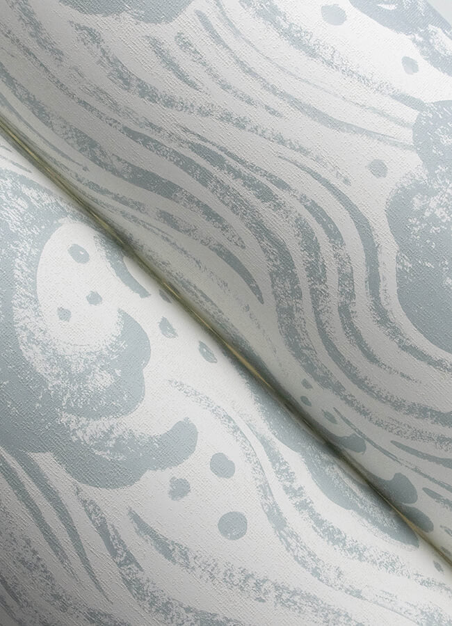 swell-light-blue-ocean-wave-wallpaper-york-wallcoverings-4172-27509 - York Wallcoverings Wallpaper