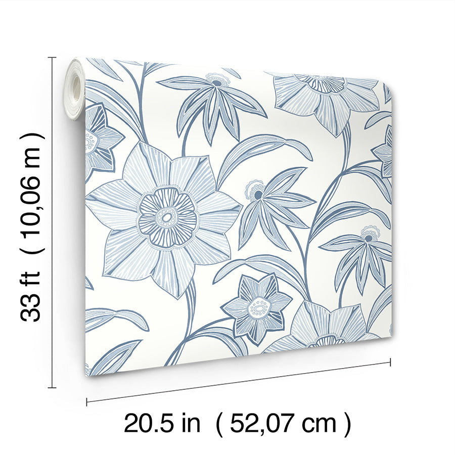 star-flower-blue-floral-trail-wallpaper-york-wallcoverings-4172-27512