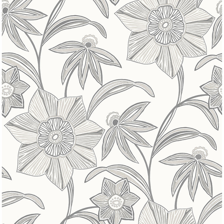 star-flower-charcoal-floral-trail-wallpaper-york-wallcoverings-4172-27514