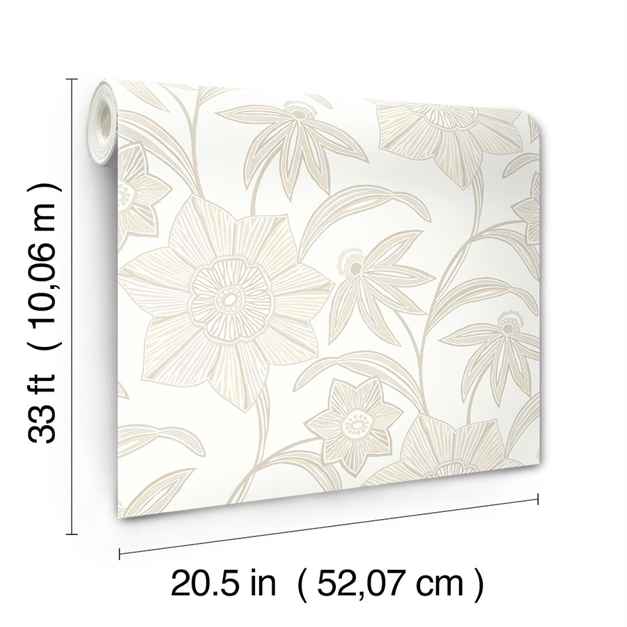 star-flower-beige-floral-trail-wallpaper-york-wallcoverings-4172-27515