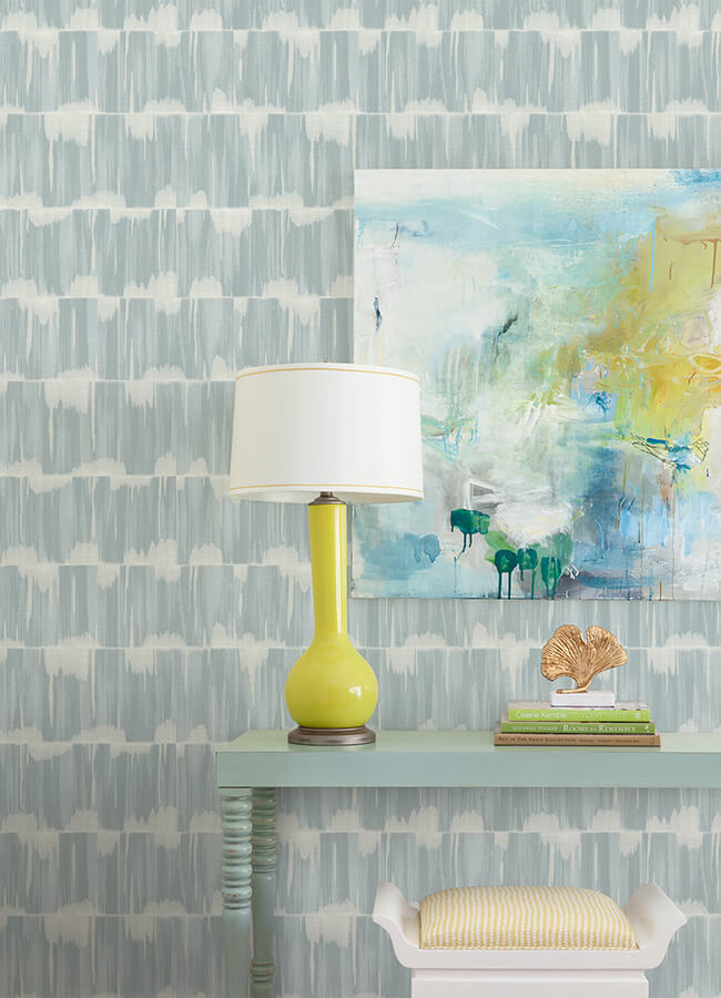 serendipity-light-blue-shibori-wallpaper-york-wallcoverings-4172-27525 - York Wallcoverings Papel pintado