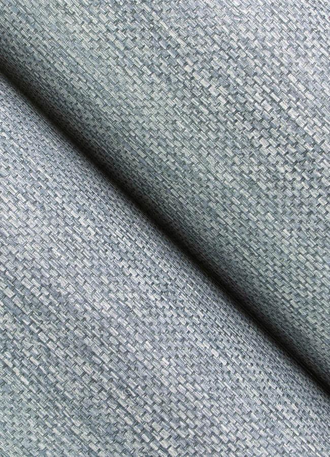 malin-denim-faux-grasscloth-wallpaper-york-wallcoverings-4172-27527 - York Wallcoverings Papel pintado