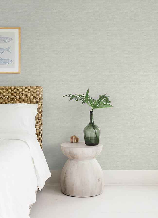 Malin Dove Faux Grasscloth Wallpaper - York Wallcoverings - 4172-27528 - York Wallcoverings Wallpaper