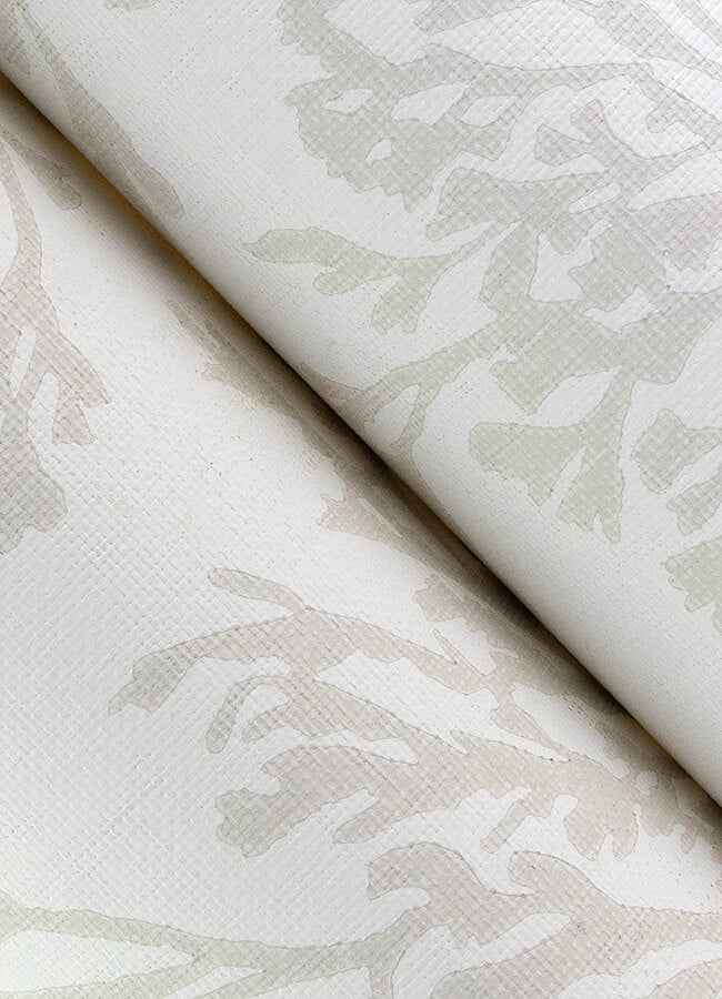 Tortuga Dove Coral Weave Wallpaper - York Wallcoverings - 4172-82001 - York Wallcoverings Wallpaper