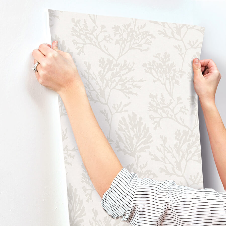 tortuga-dove-coral-weave-wallpaper-york-wallcoverings-4172-82001 - York Wallcoverings Papel pintado