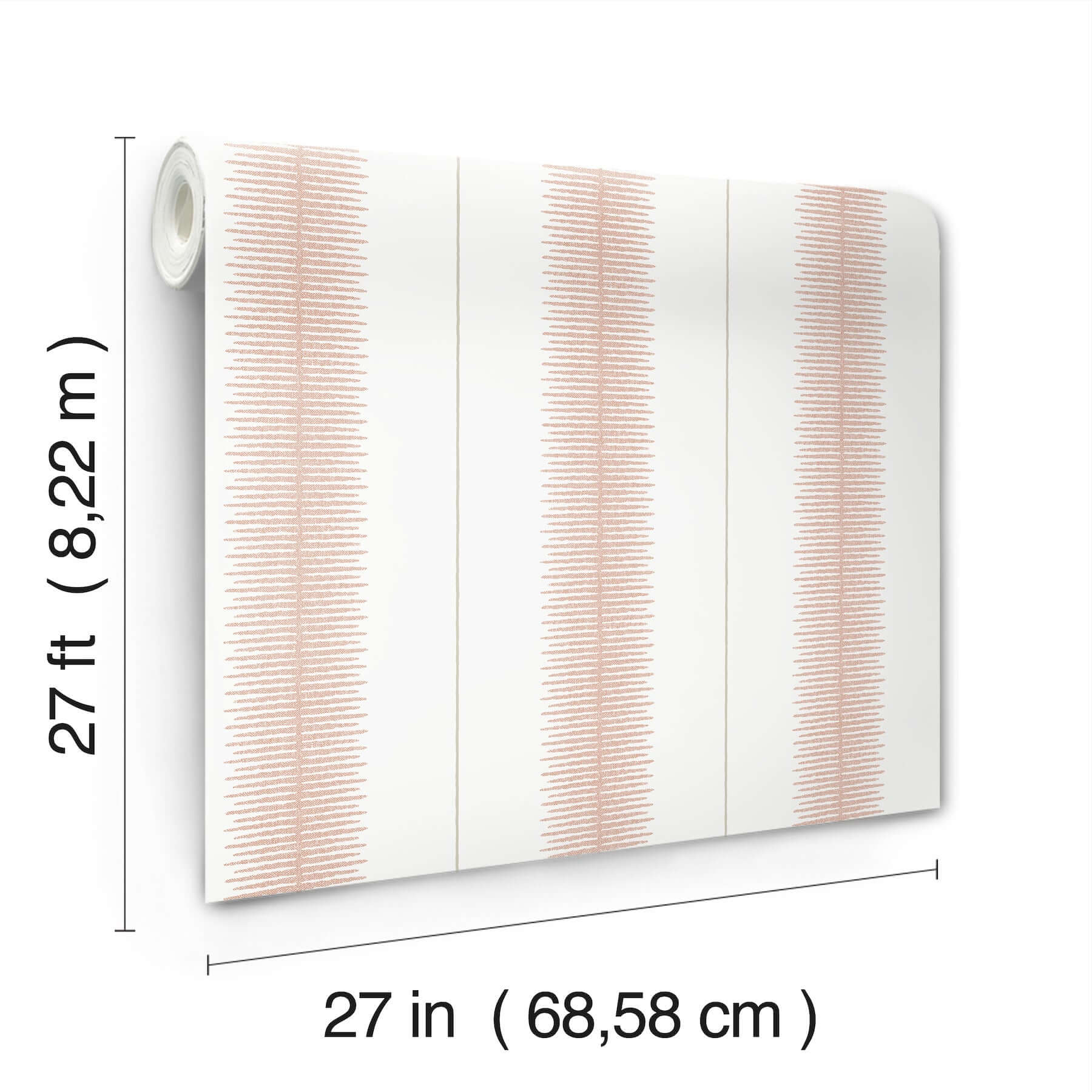 tandem-stripe-brick-wallpaper-york-wallcoverings-mx9613 - York Wallpaper Wallpaper