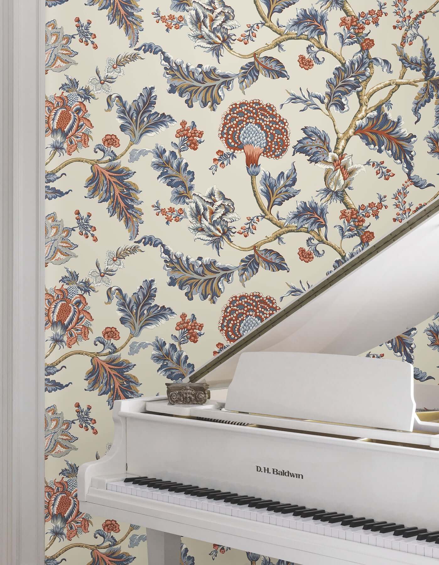 monroe-navy-wallpaper-york-wallcoverings-mx9621w - York Wallpaper Wallpaper