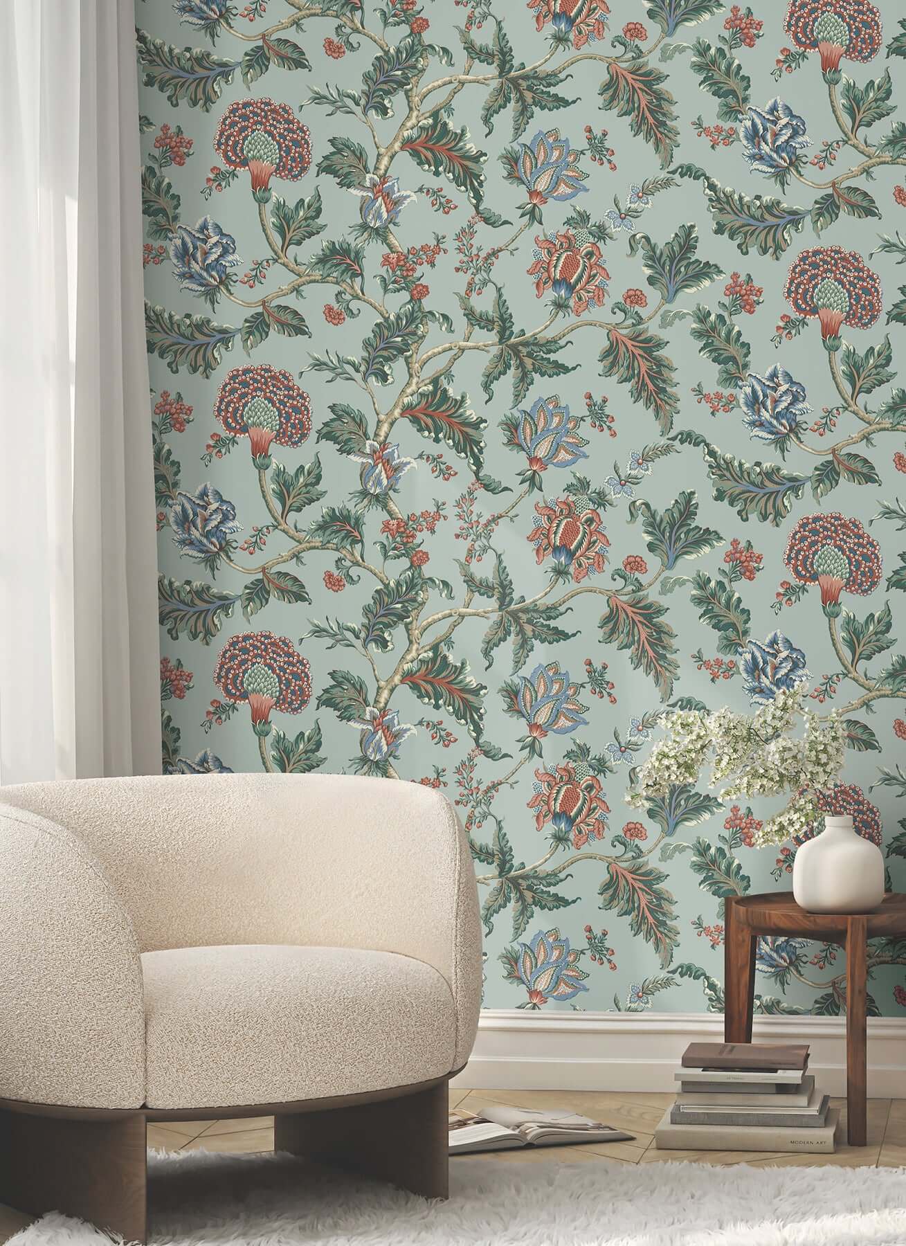 monroe-teal-wallpaper-york-wallcoverings-mx9622w - York Wallpaper Wallpaper