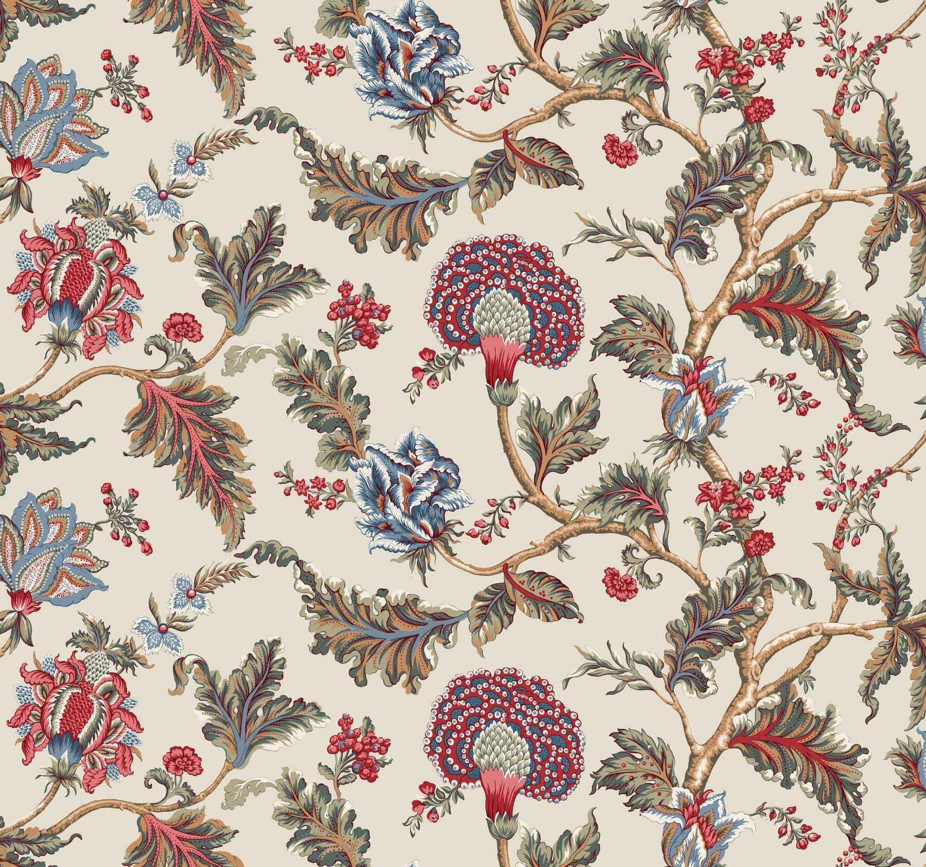 Monroe Cherry Wallpaper - York Wallcoverings - MX9623W