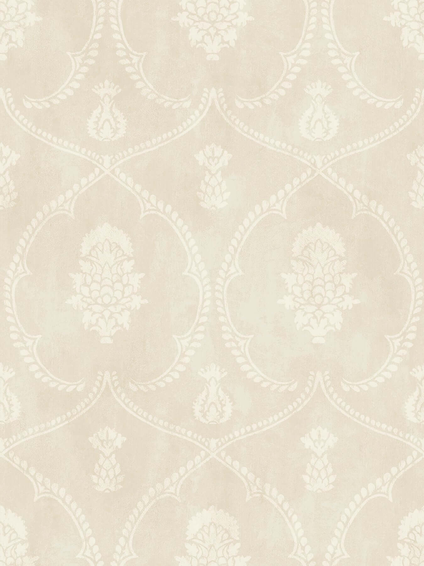 royal-damask-beige-wallpaper-york-wallcoverings-mx9641 - York Wallcoverings Wallpaper
