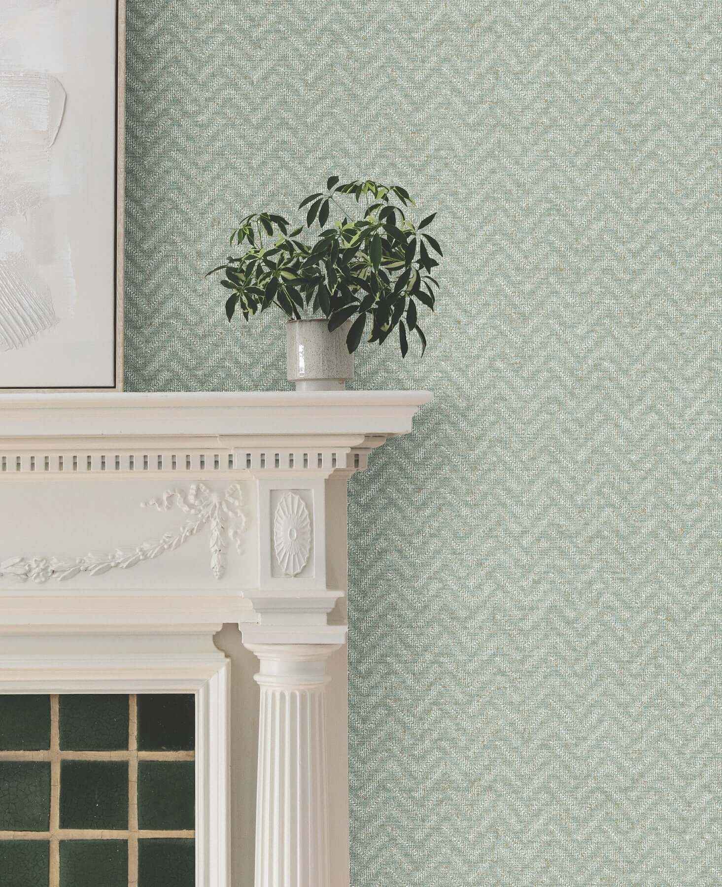 Regent Jade Wallpaper - York Wallcoverings - MX9672 - York Wallcoverings Wallpaper