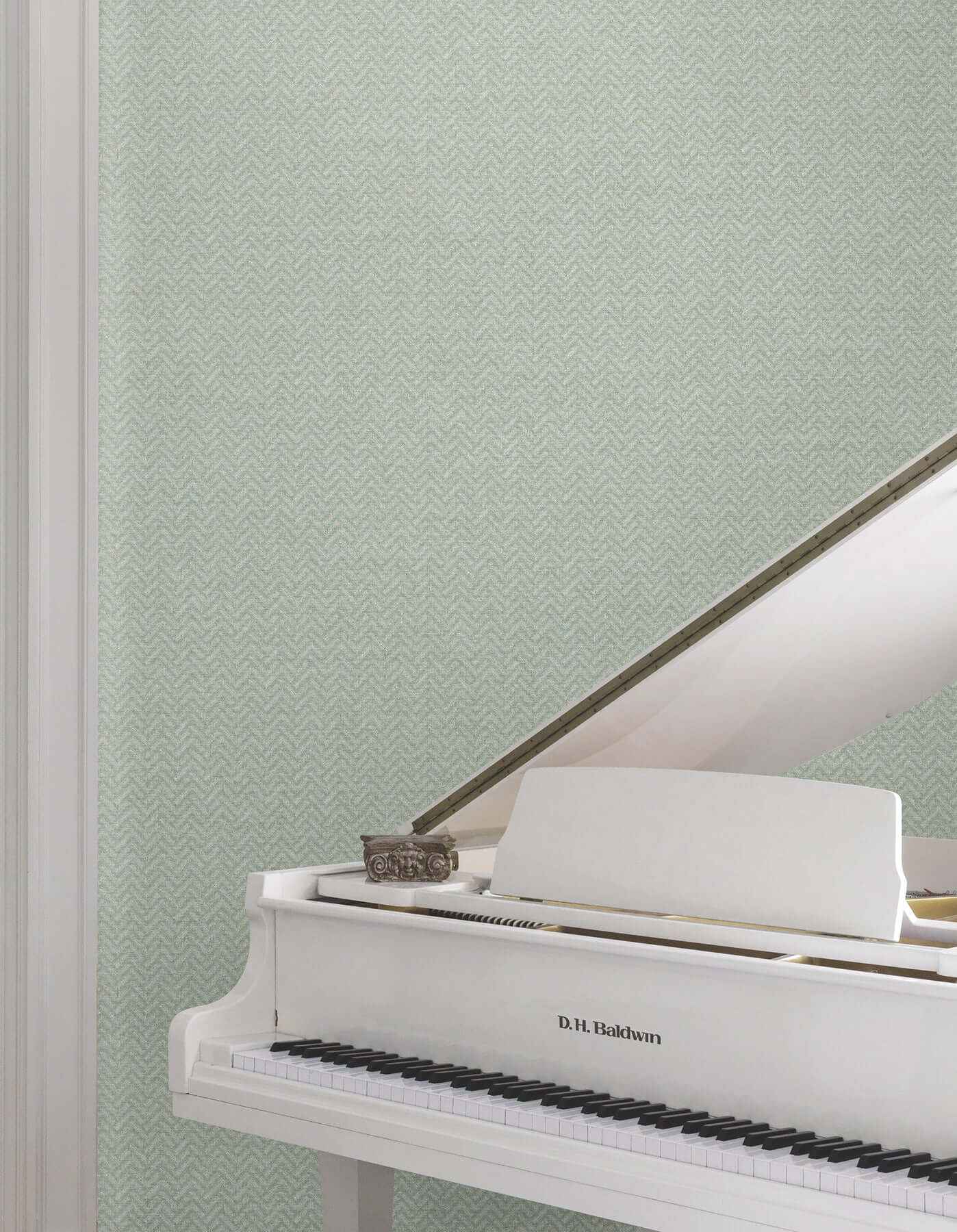 Regent Jade Wallpaper - York Wallcoverings - MX9672 - York Wallcoverings Wallpaper