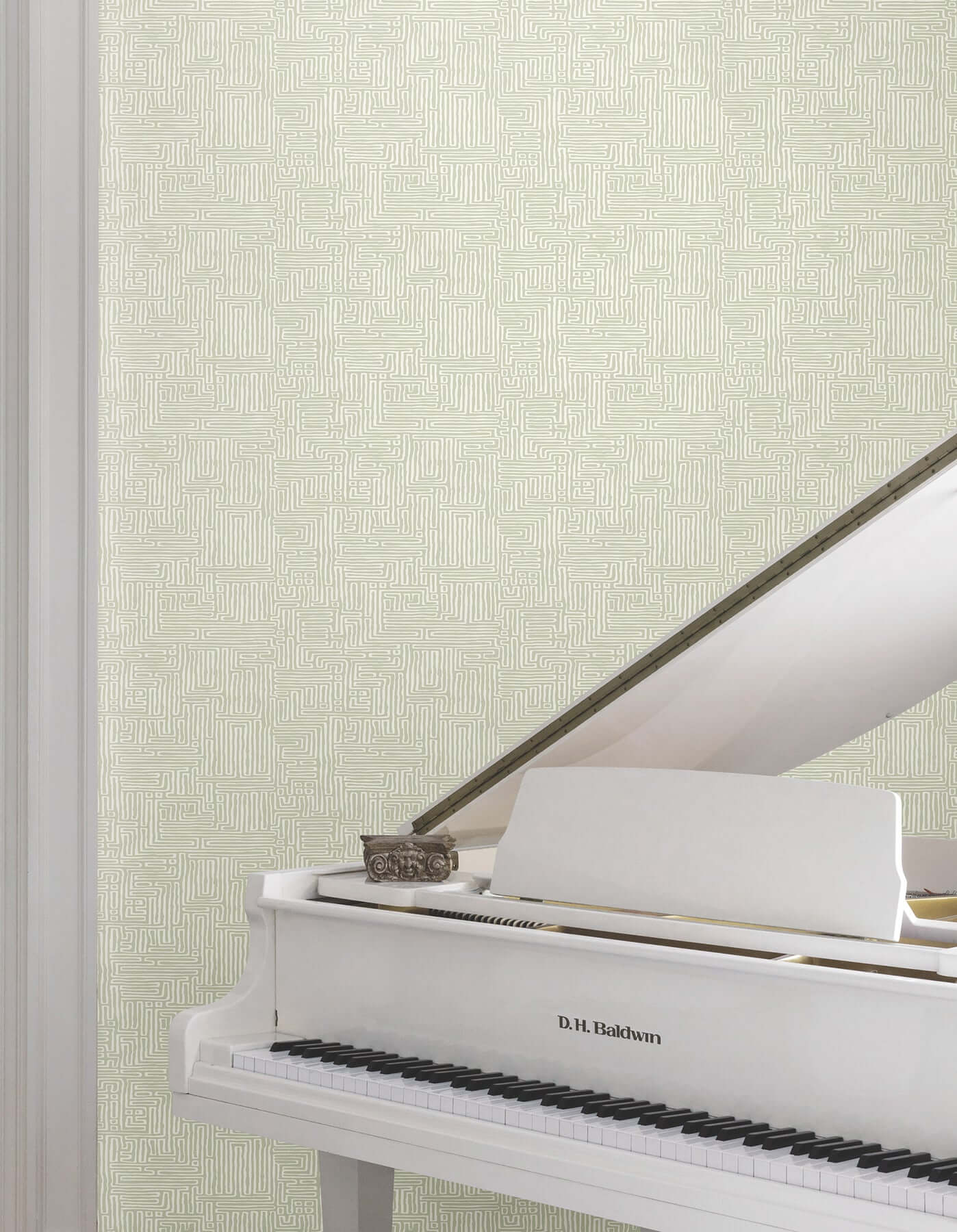 passages-green-wallpaper-york-wallcoverings-mx9688 - York Wallpaper Wallpaper