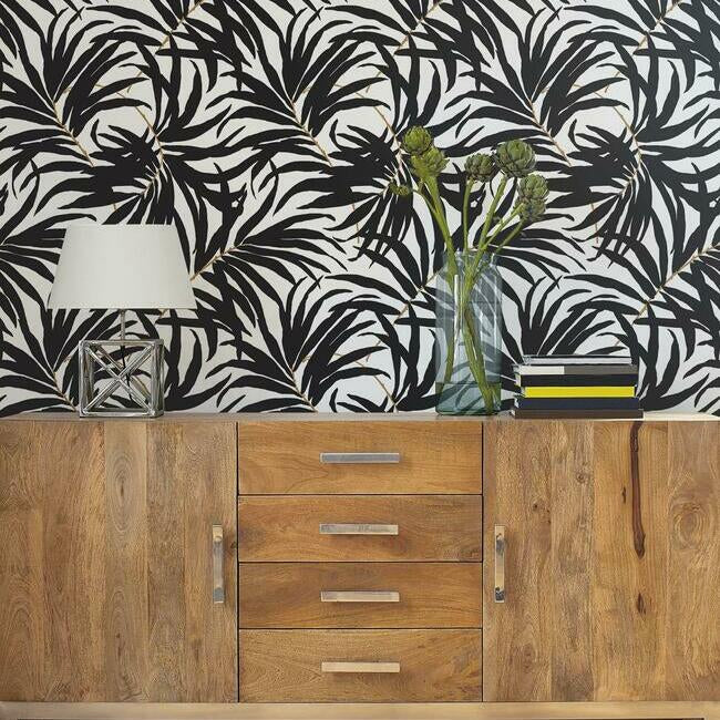 bali-leaves-premium-peel-stick-wallpaper-black-gold-york-wallcoverings-psw1029rl