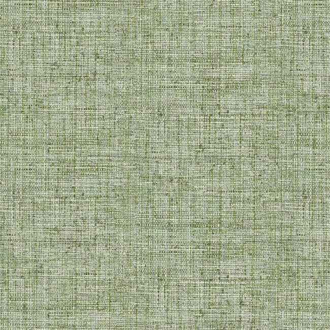 Papyrus Weave Green Peel & Stick Wallpaper - York Wallcoverings - PSW1038RL - York Wallcoverings Wallpaper