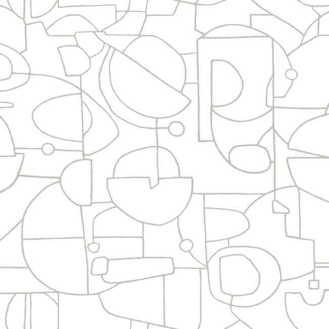 robotics-grey-peel-stick-wallpaper-york-wallcoverings-psw1266rl - York Wallcoverings Wallpaper