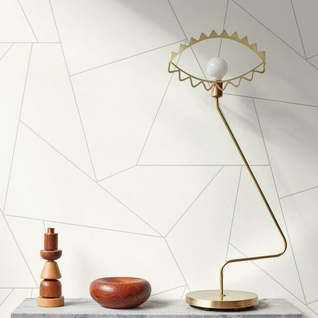 fractured-prism-premium-peel-stick-wallpaper-grey-york-wallcoverings-psw1065rl - York Wallcoverings Wallpaper