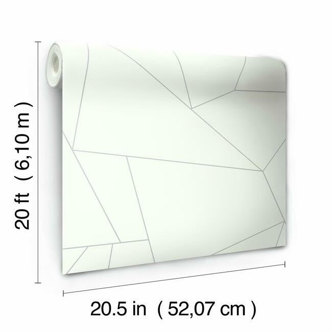 fractured-prism-premium-peel-stick-wallpaper-grey-york-wallcoverings-psw1065rl - York Wallcoverings Wallpaper