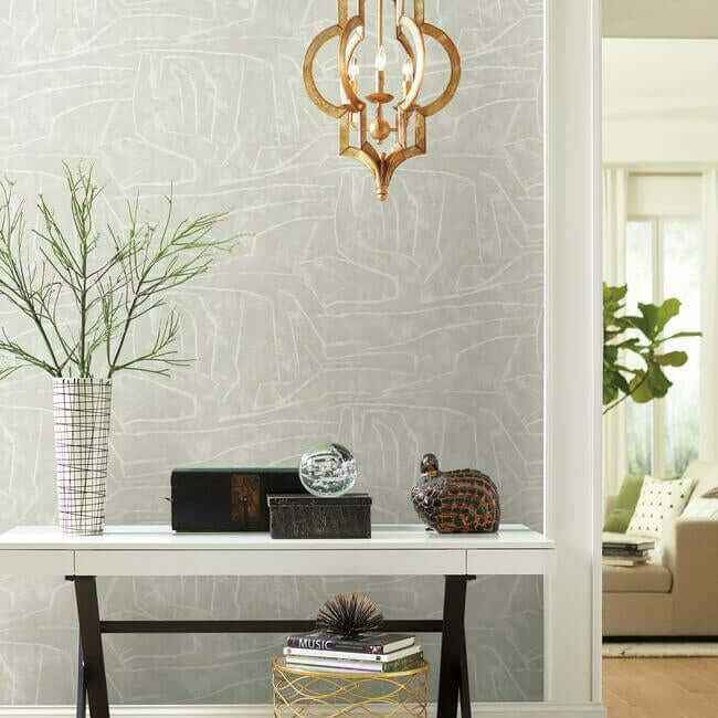 Urban Chalk Beige Peel & Stick Wallpaper - York Wallcoverings - PSW1231RL - York Wallcoverings Wallpaper
