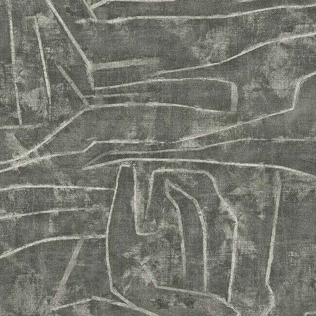 Urban Chalk Grey Peel & Stick Wallpaper - York Wallcoverings - PSW1230RL - York Wallcoverings Wallpaper