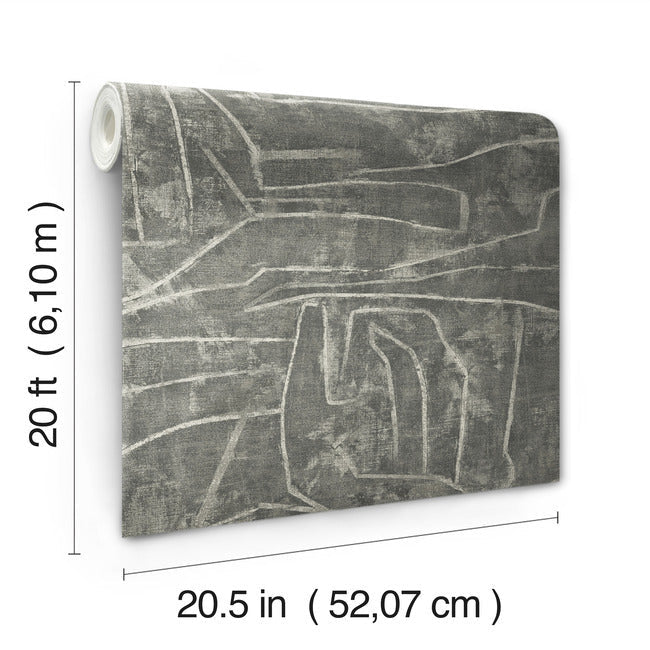 urban-chalk-premium-peel-stick-wallpaper-dark-gray-york-wallcoverings-psw1230rl
