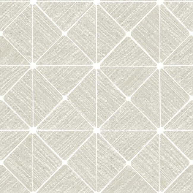 double-diamonds-premium-peel-stick-wallpaper-off-white-york-wallcoverings-psw1072rl - York Wallcoverings Wallpaper