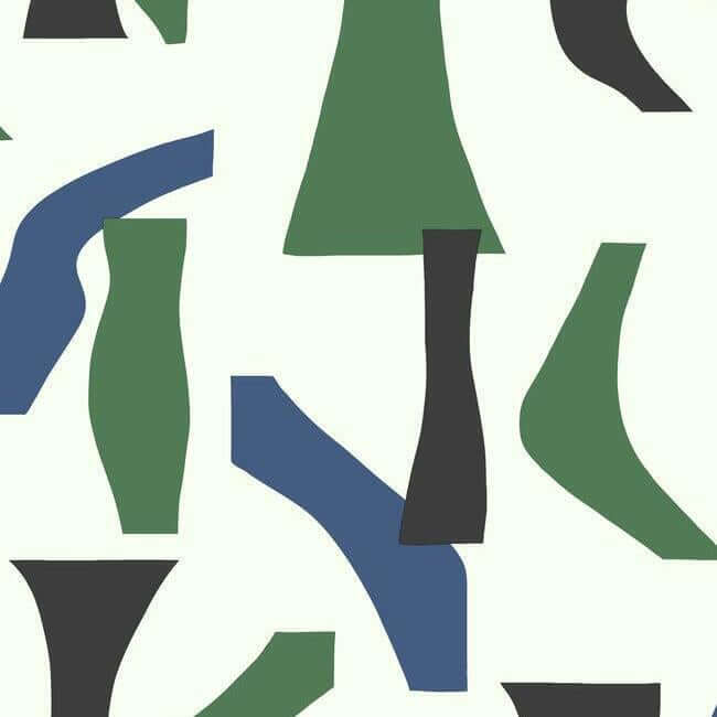 modernist-green-blue-peel-stick-wallpaper-york-wallcoverings-psw1057rl - York Wallcoverings Wallpaper