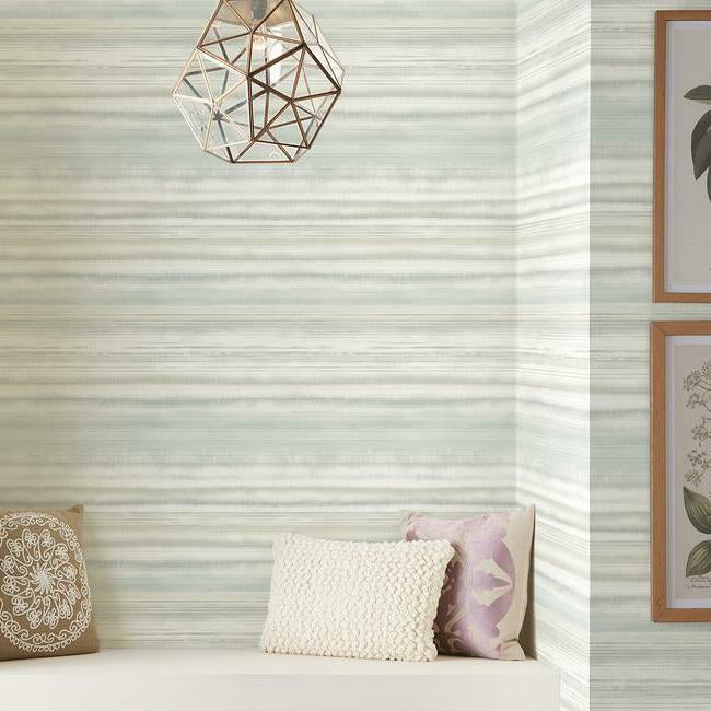 fleeting-horizon-stripe-premium-peel-stick-wallpaper-neutral-york-wallcoverings-psw1087rl - York Wallcoverings Wallpaper