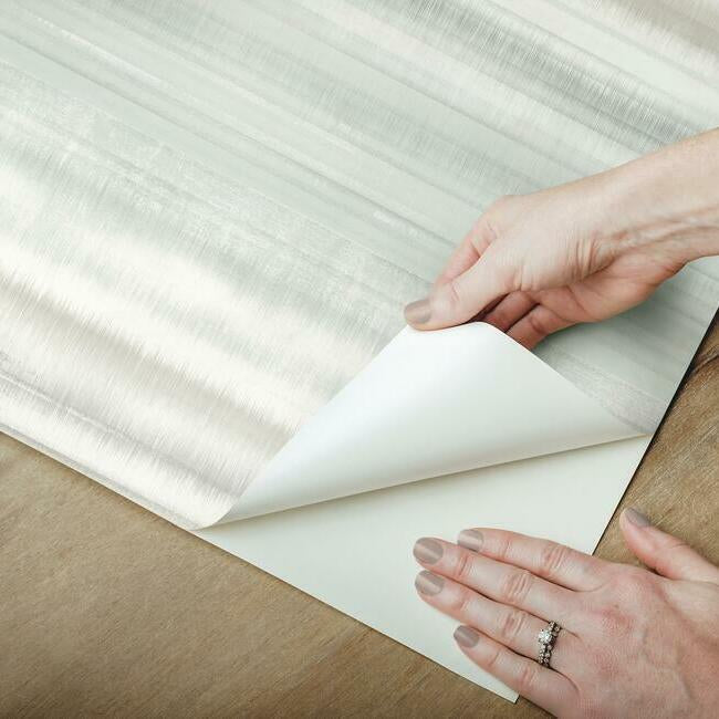 fleeting-horizon-stripe-premium-peel-stick-wallpaper-neutral-york-wallcoverings-psw1087rl - York Wallcoverings Wallpaper
