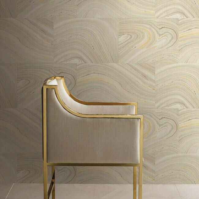 Onyx Grey Peel & Stick Wallpaper - York Wallcoverings - PSW1094RL - York Wallcoverings Wallpaper