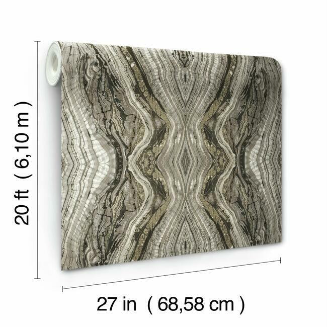 kaleidoscope-premium-peel-stick-wallpaper-charcoal-grey-york-wallcoverings-psw1110rl