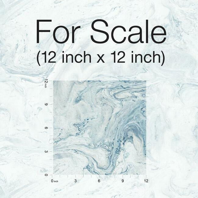 oil-marble-premium-peel-stick-wallpaper-blues-york-wallcoverings-psw1126rl - York Wallcoverings Wallpaper