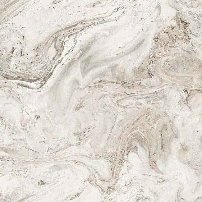 Oil & Marble Clay & Taupe Peel & Stick Wallpaper - York Wallcoverings - PSW1125RL - York Wallcoverings Wallpaper