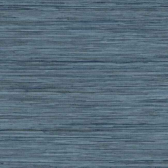 Bahia Grass Navy Peel & Stick Wallpaper - York Wallcoverings - PSW1136RL - York Wallcoverings Wallpaper