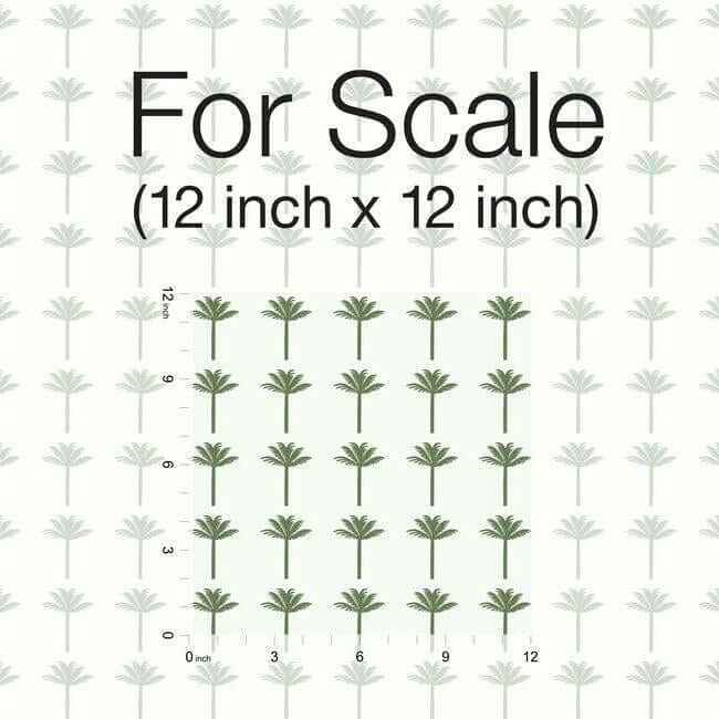 Palm Bay Green Peel & Stick Wallpaper - York Wallcoverings - PSW1150RL - York Wallcoverings Wallpaper