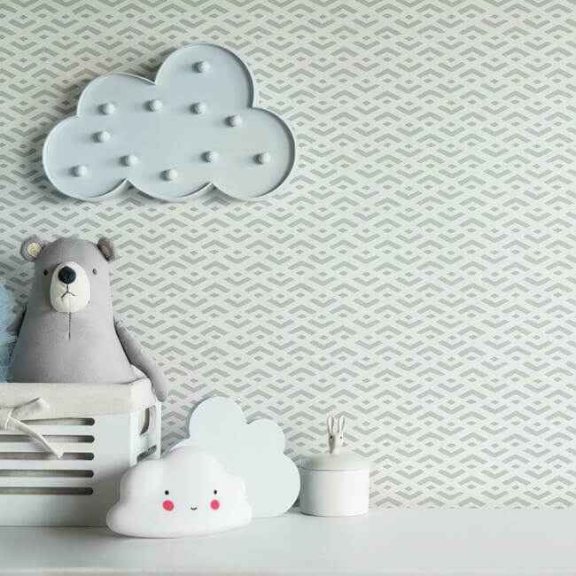 Savannah Grey Peel & Stick Wallpaper - York Wallcoverings - PSW1183RL - York Wallcoverings Wallpaper