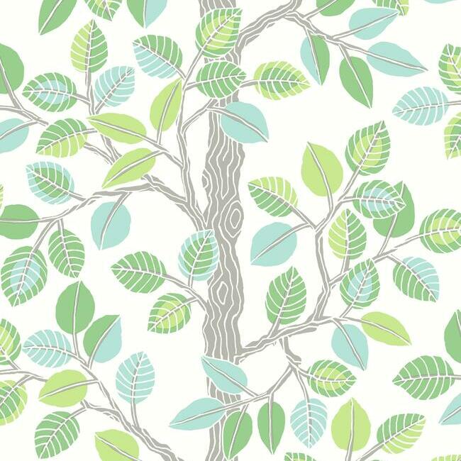 forest-leaves-premium-peel-stick-wallpaper-greens-york-wallcoverings-psw1209rl