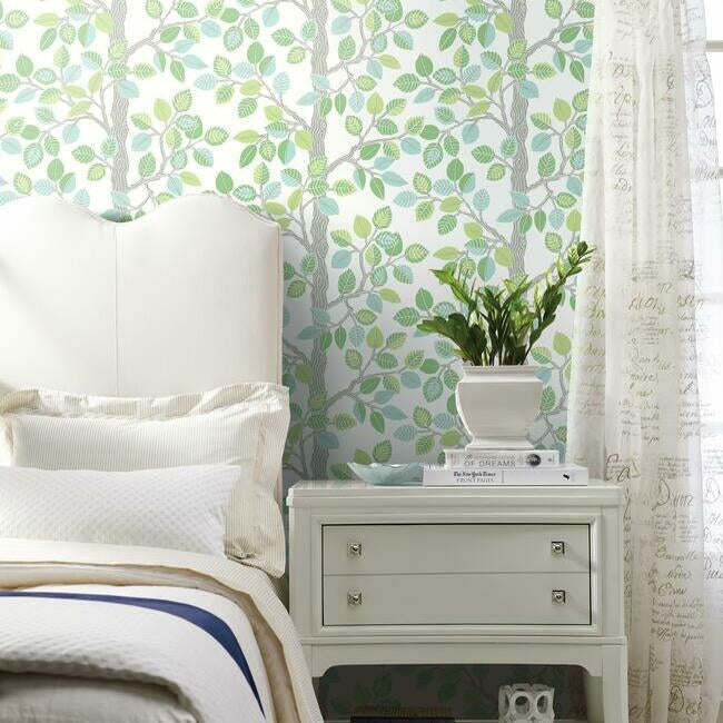 forest-leaves-premium-peel-stick-wallpaper-greens-york-wallcoverings-psw1209rl