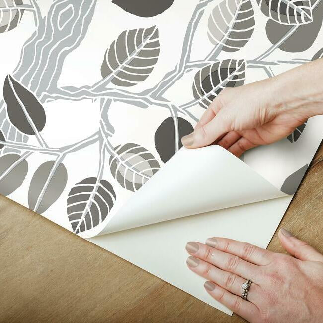 forest-leaves-premium-peel-stick-wallpaper-neutrals-york-wallcoverings-psw1210rl