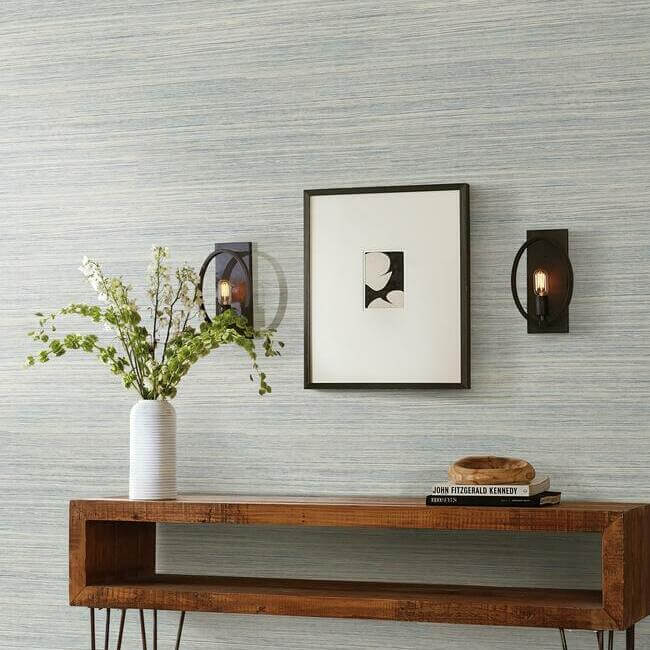cattail-weave-blue-peel-stick-wallpaper-york-wallcoverings-psw1281rl - York Wallpaper Wallpaper
