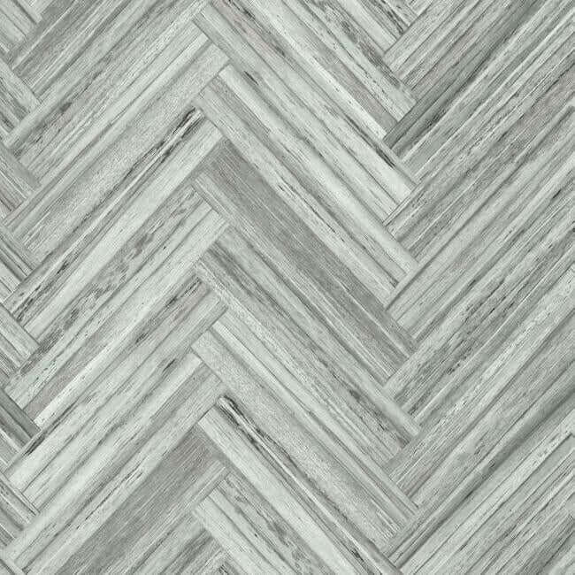 hermosa-herringbone-grey-peel-stick-wallpaper-york-wallcoverings-psw1288rl - York Wallcoverings Papel pintado
