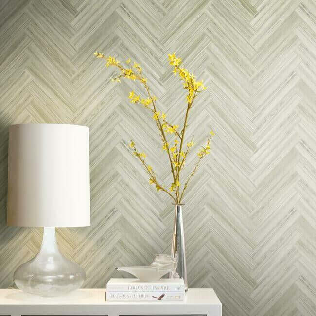 hermosa-herringbone-brown-peel-stick-wallpaper-york-wallcoverings-psw1286rl - York Wallpaper Wallpaper