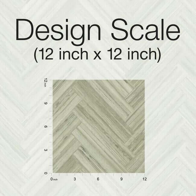hermosa-herringbone-brown-peel-stick-wallpaper-york-wallcoverings-psw1286rl - York Wallpaper Wallpaper